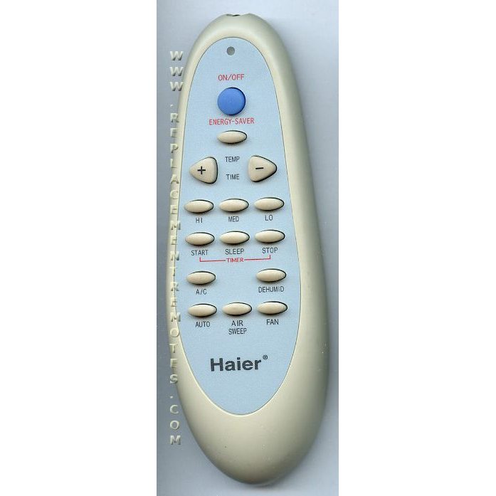 Haier AC562008 Air Conditioner Remote Control