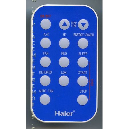 Haier AC562027 Air Conditioner Remote Control