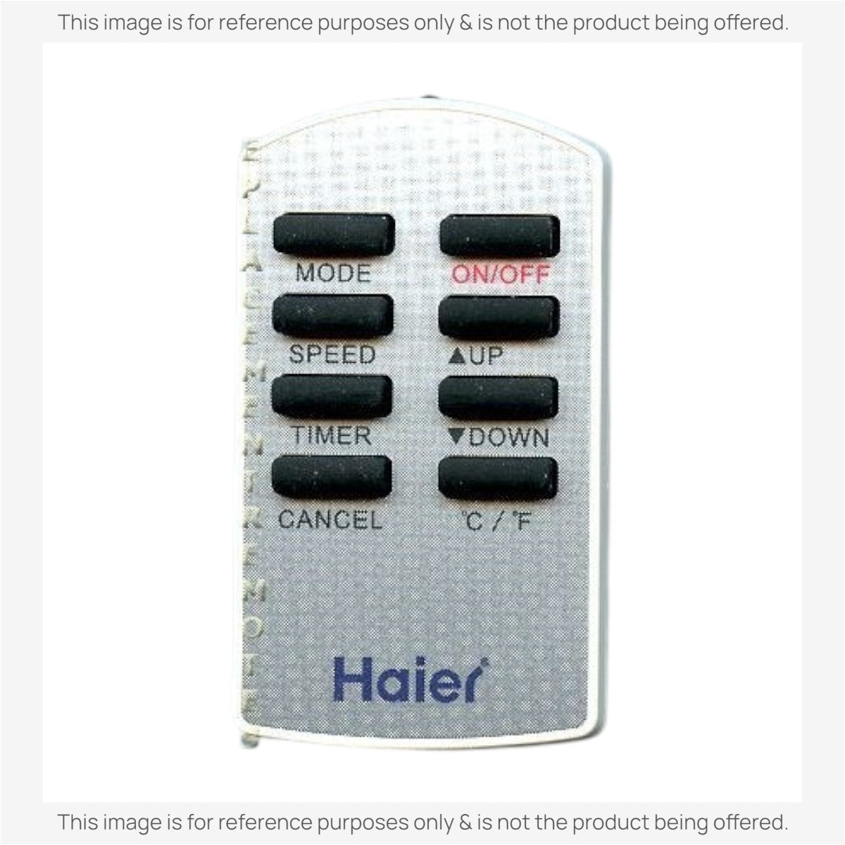 Control remoto del aire acondicionado Haier AC562045