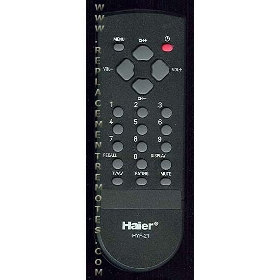 Control remoto del televisor Haier TV562004