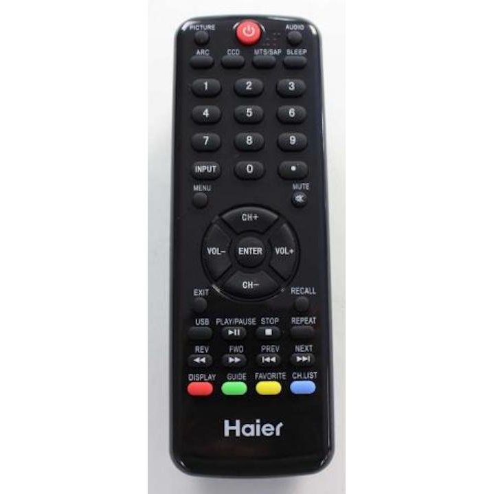 Haier TV5620129 TV Remote Control - HTR-D09, TV-5620-129