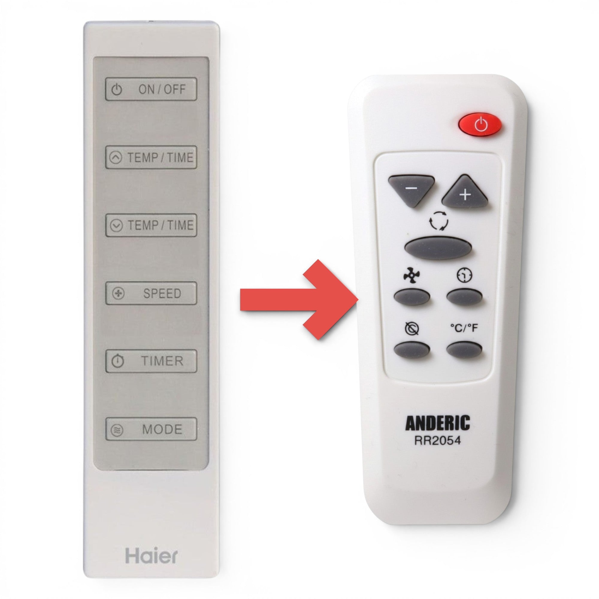 Substitute for Haier WJ26X22286 Portable Air Conditioner Remote Control [RR2054]