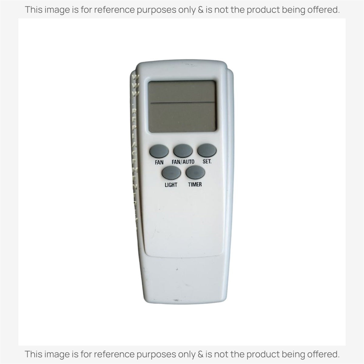 Anderic Substitute for Hampton Bay F08UC7091T Ceiling Fan Remote Control [63T-AC83T-KIT]