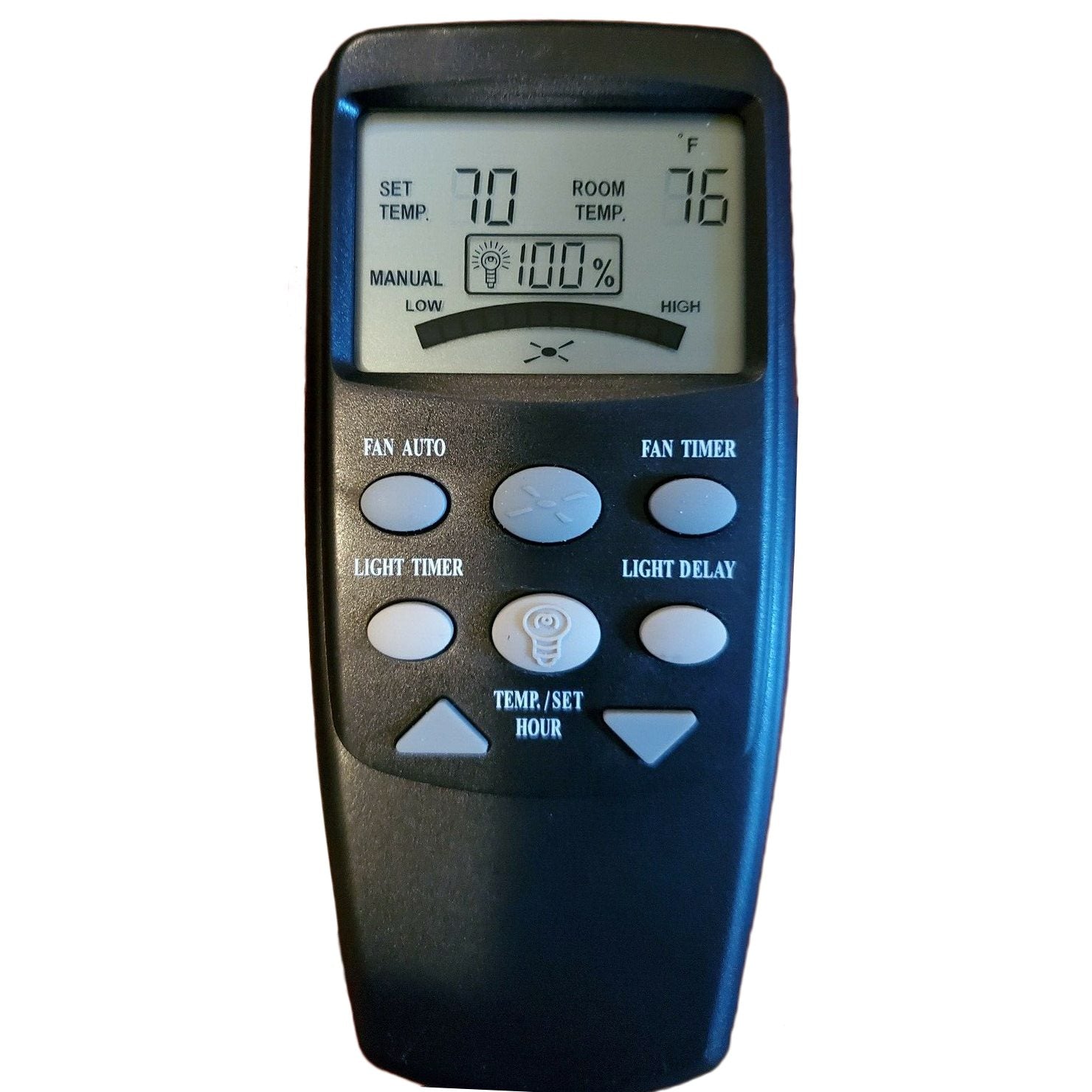 Hampton Bay FAN-9T Ceiling Fan Remote Control | RF Only | Thermostatic