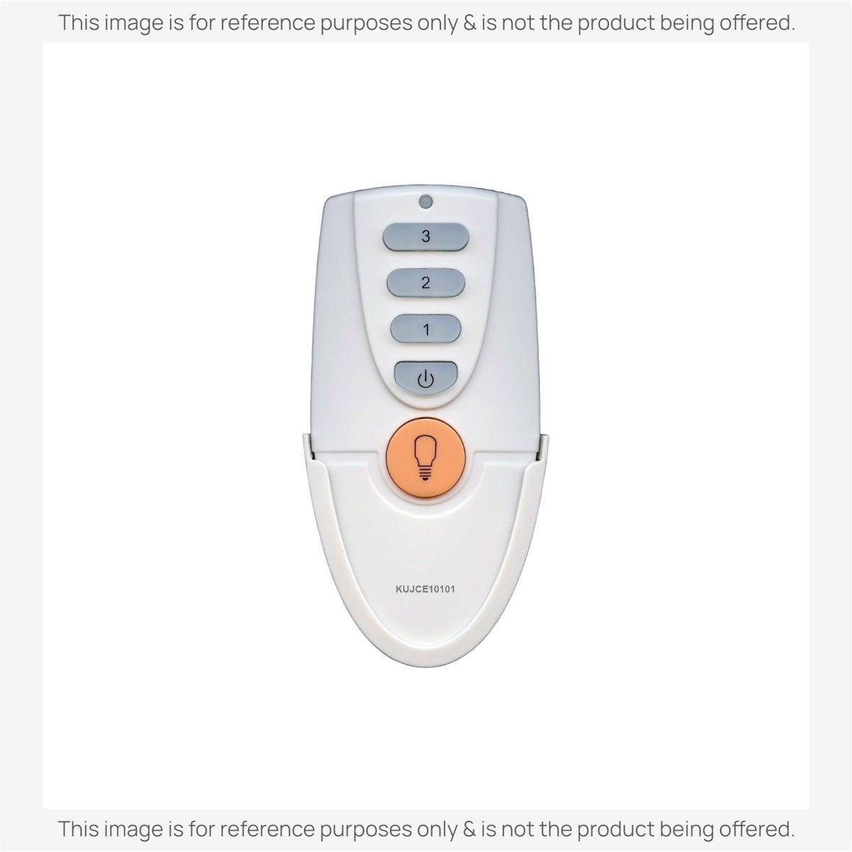 Anderic Substitute for Hampton Bay KUJCE10101 Ceiling Fan Remote Control - KUJCE10101 [63T-AC83T-KIT]
