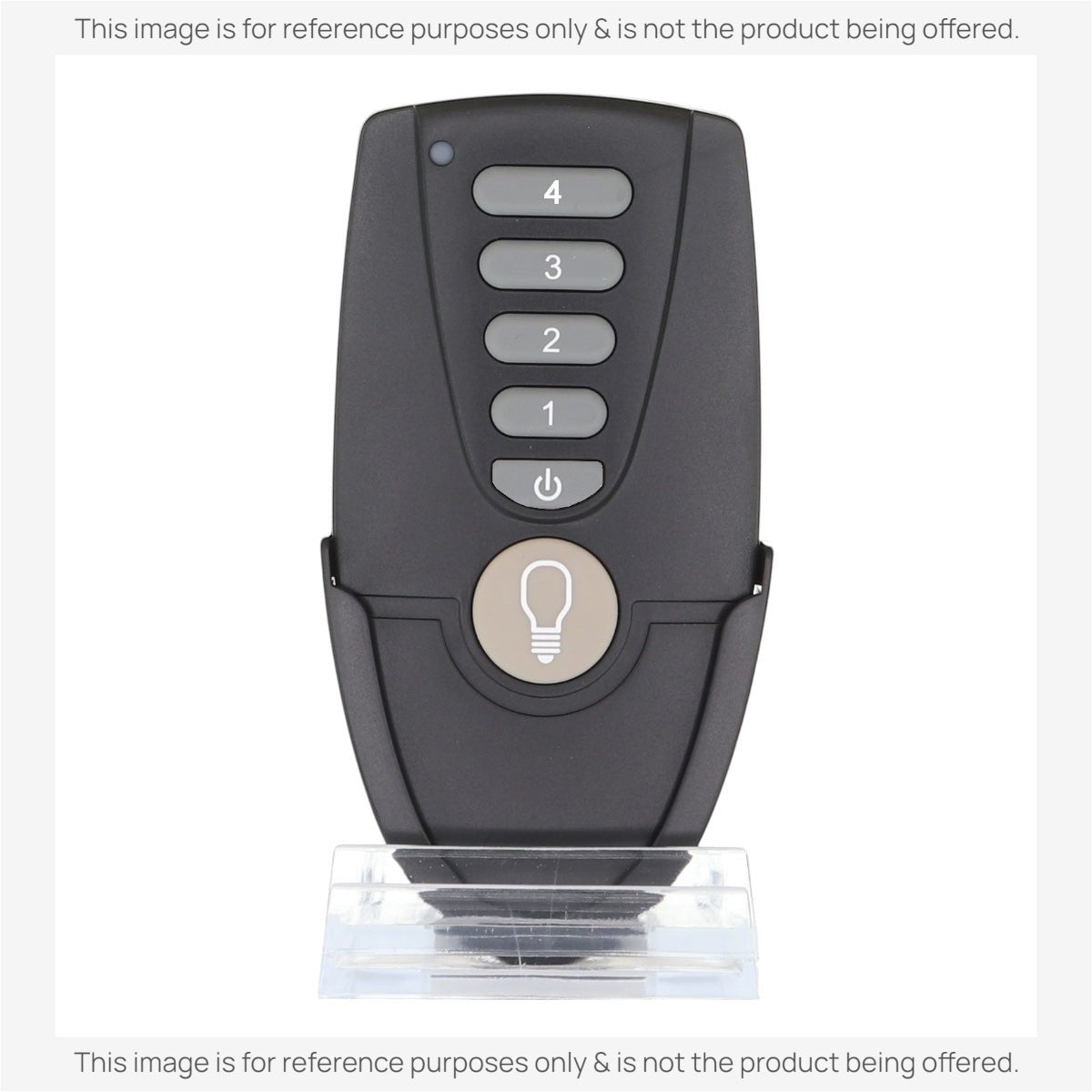 Anderic Substitute for Hampton Bay TR171A KUJCE10202 4-SPEED Ceiling Fan Remote Control [63T-AC83T-KIT]