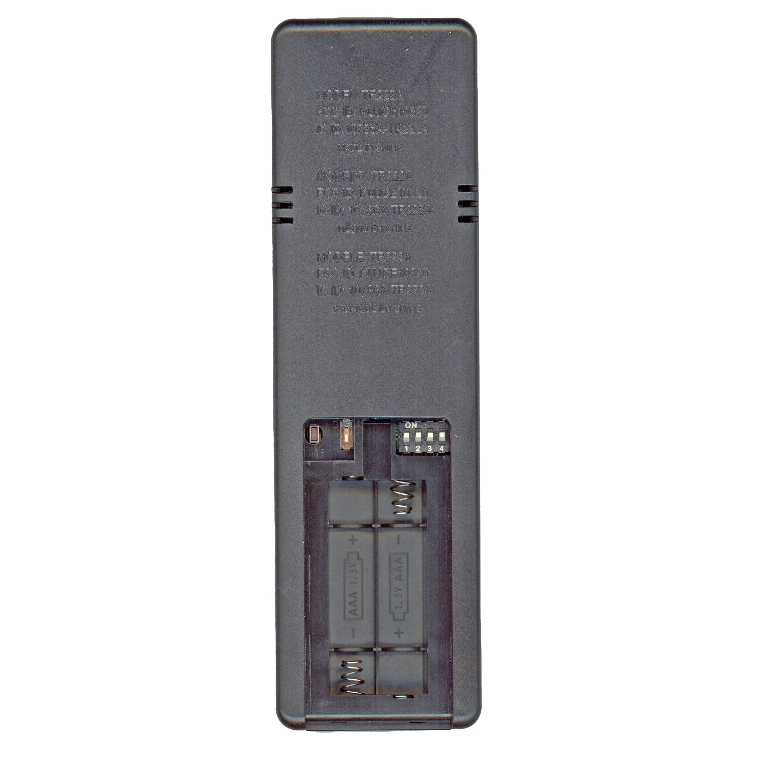Télécommande pour ventilateur de plafond Hampton Bay TR222A 