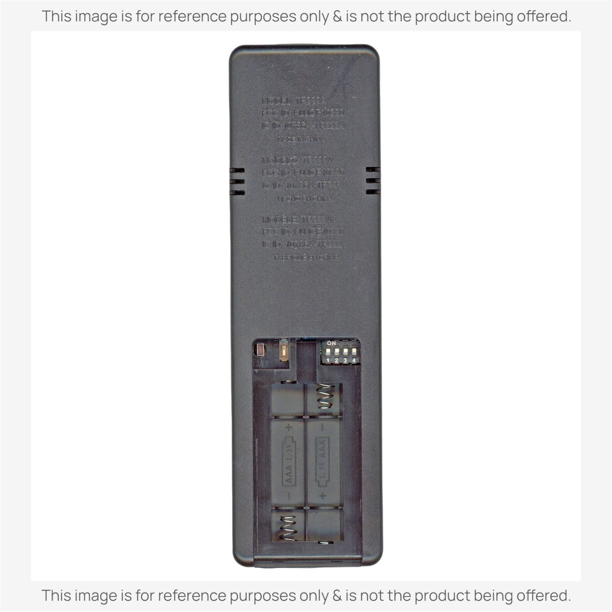 Sustituto para el control remoto de ventilador de techo Hampton Bay TR222A [63T-AC83T-KIT]