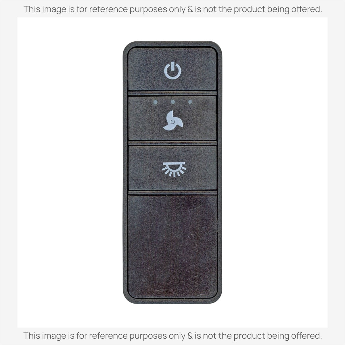 Anderic Substitute for Hampton Bay TX028-LC Ceiling Fan Remote Control [63T-AC83T-KIT]