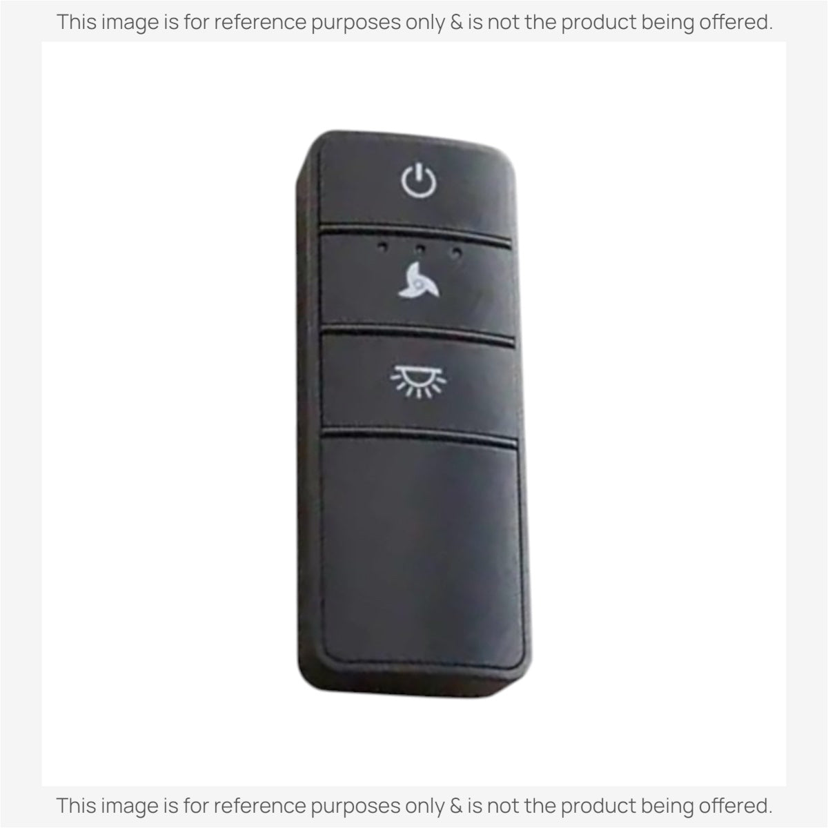 Anderic Substitute for Hampton Bay TX028-LC Ceiling Fan Remote Control [63T-AC83T-KIT]