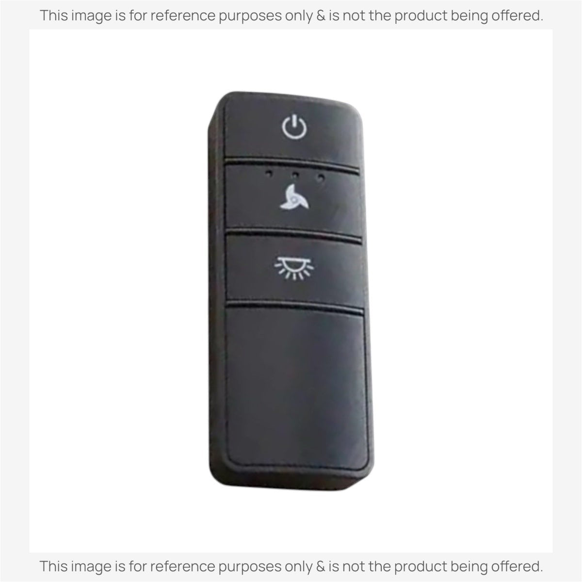 Anderic Substitute for Hampton Bay TX028-S Ceiling Fan Remote Control [63T-AC83T-KIT]