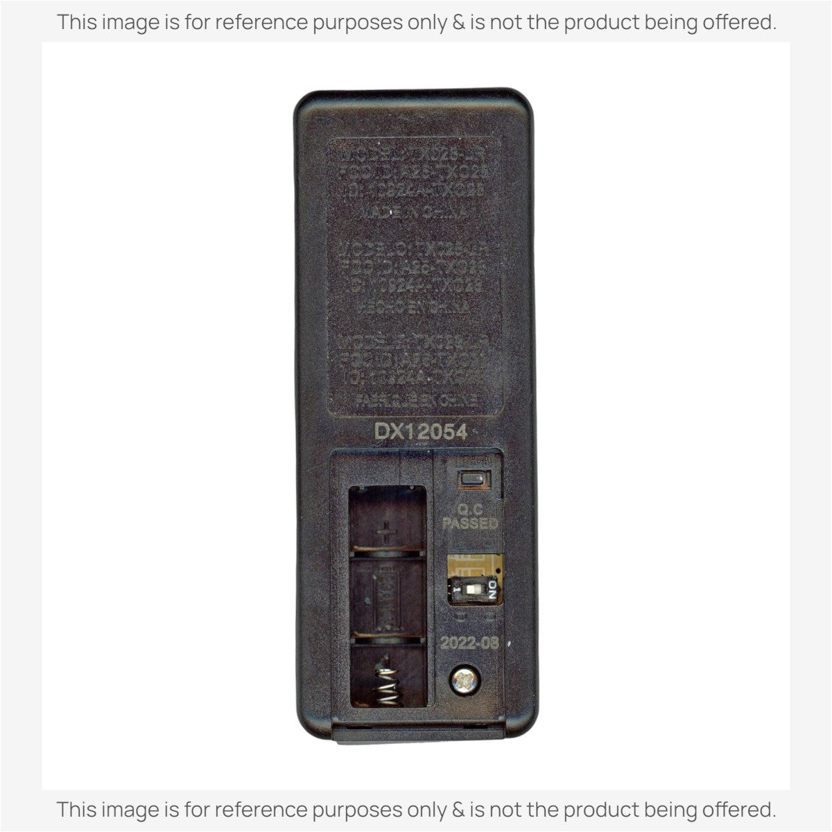Anderic Substitute for Hampton Bay TX028LR Ceiling Fan Remote Control - A25TX028LR [63T-AC83T-KIT]