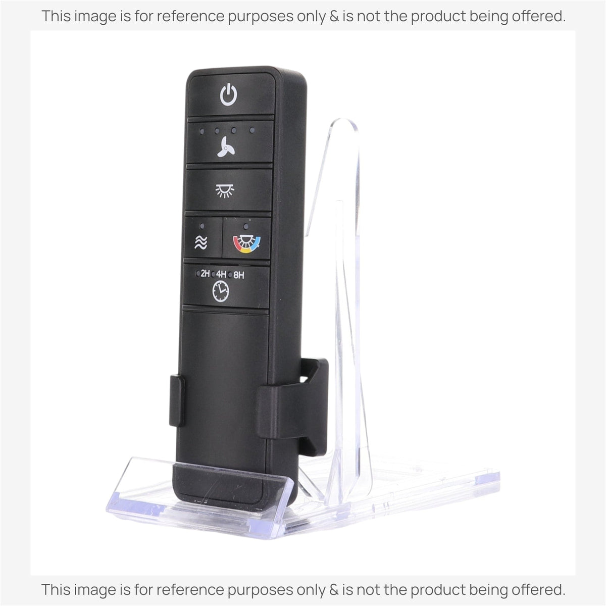 Anderic Substitute for Hampton Bay TR227B 4-Speed Ceiling Fan Remote Control  2AQZU-18015 [RRTR227B]