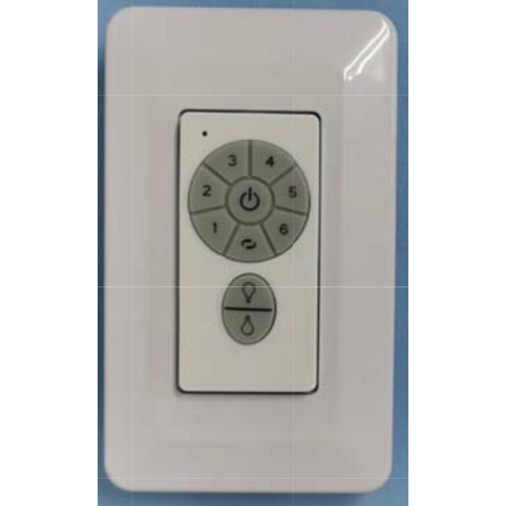 Harbor Breeze 2AQZU-18020 6 Speed Wall Controller Ceiling Fan Remote Control