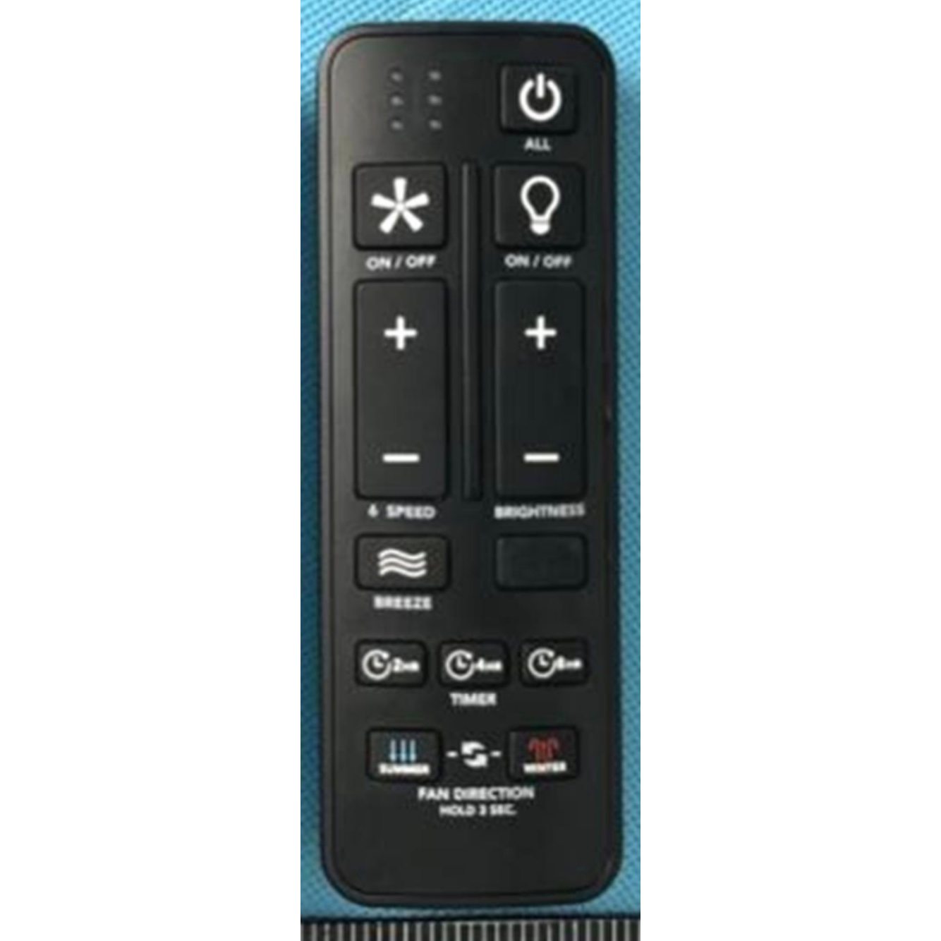 Harbor Breeze 2AQZU-18035 6 Speed Ceiling Fan Remote Control