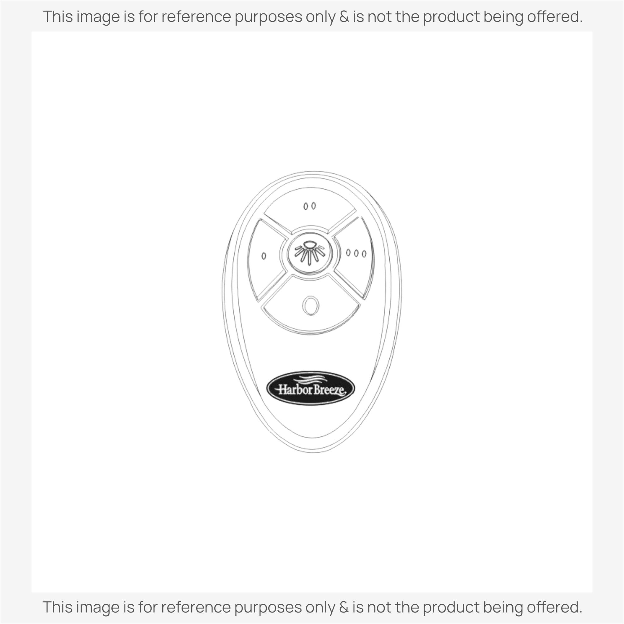 Télécommande pour ventilateur de plafond Harbor Breeze KUJCE9603