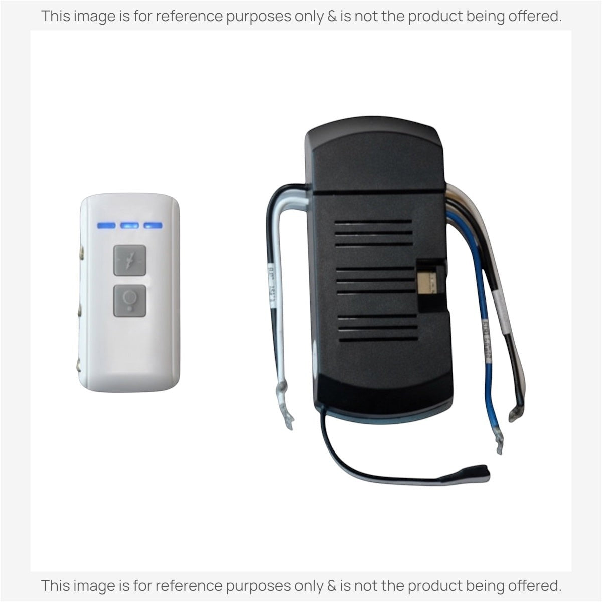 Anderic Substitute for Harbor Breeze RCI107L Ceiling Fan Remote Control Kit [63T-AC83T-KIT]