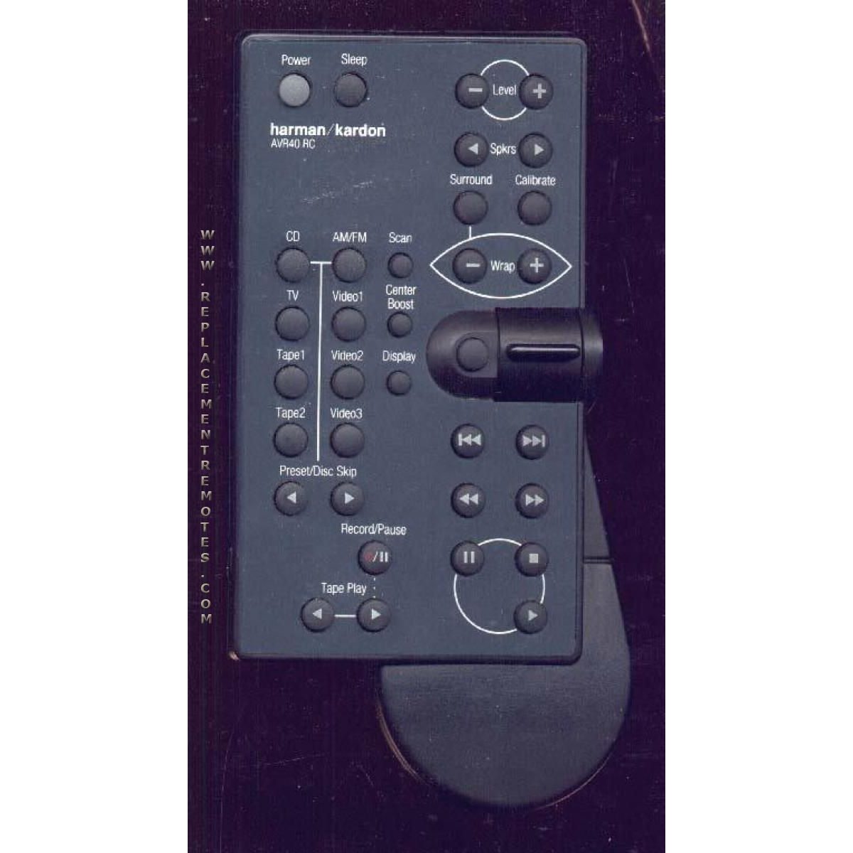 Télécommande audio Harman-Kardon AVR40RC
