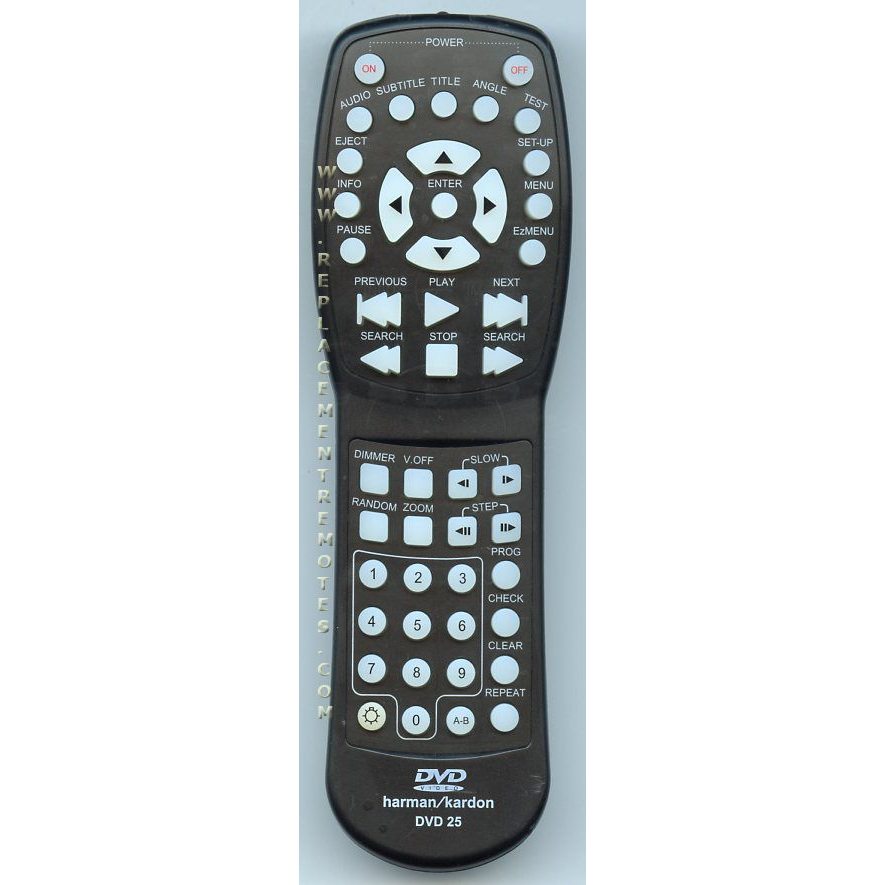 Control remoto de DVD Harman-Kardon DVD25