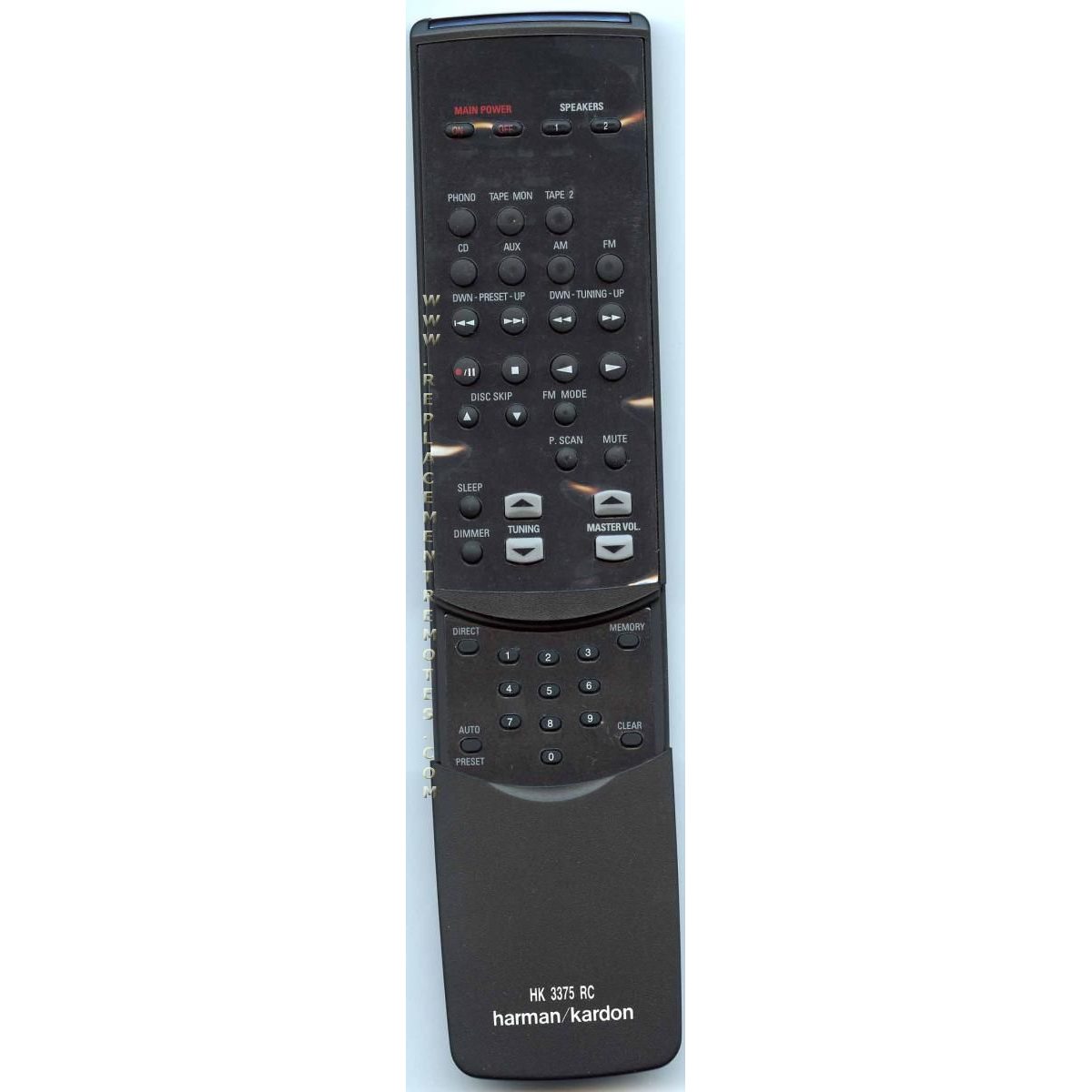 Harman-Kardon HK3375 Audio Remote Control