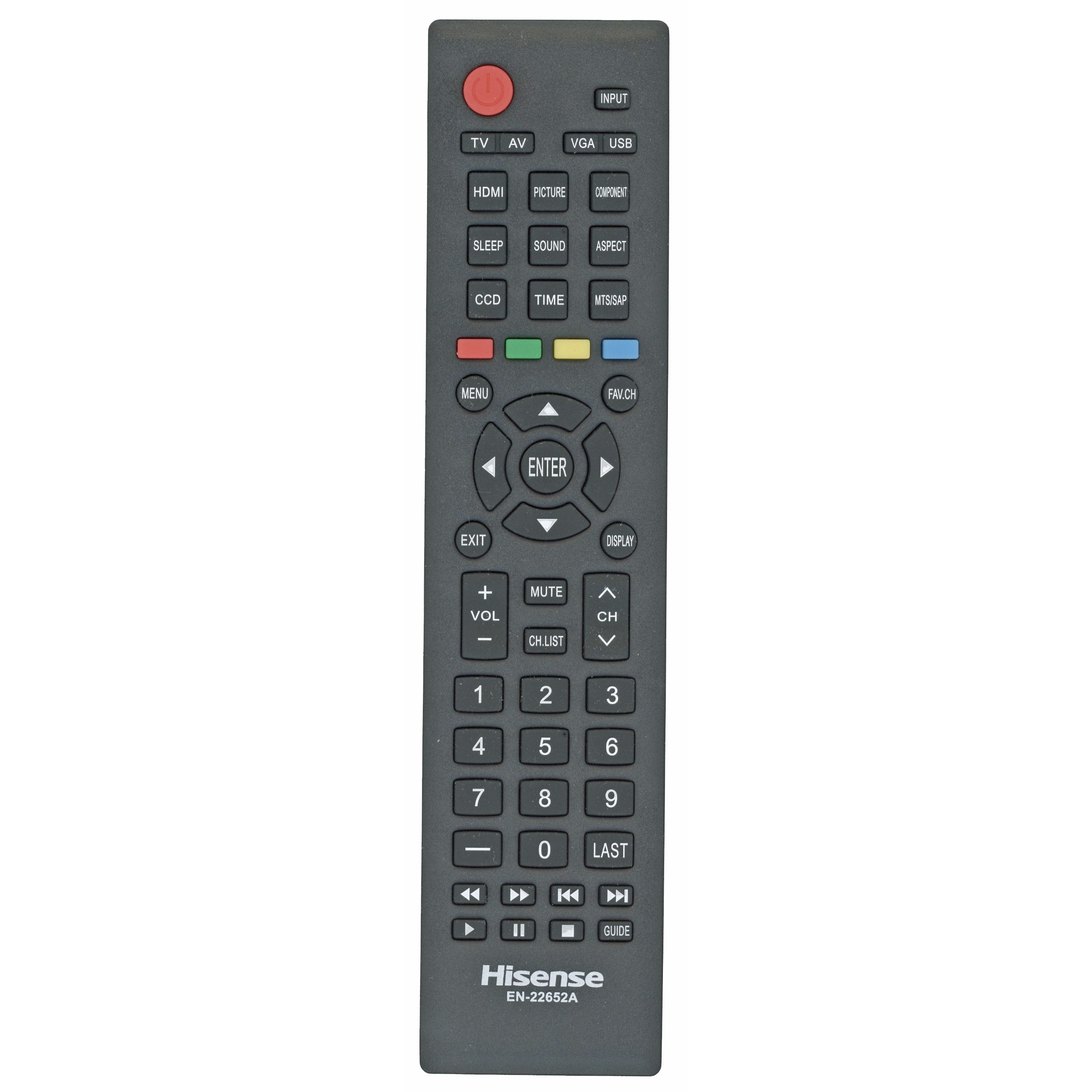 Hisense EN22652A TV Remote Control