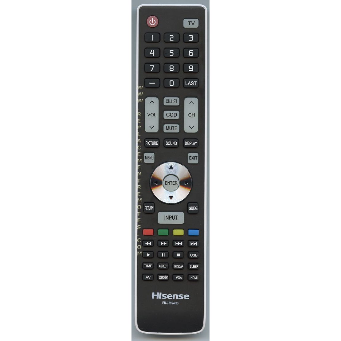 Hisense EN33924HS TV Remote Control