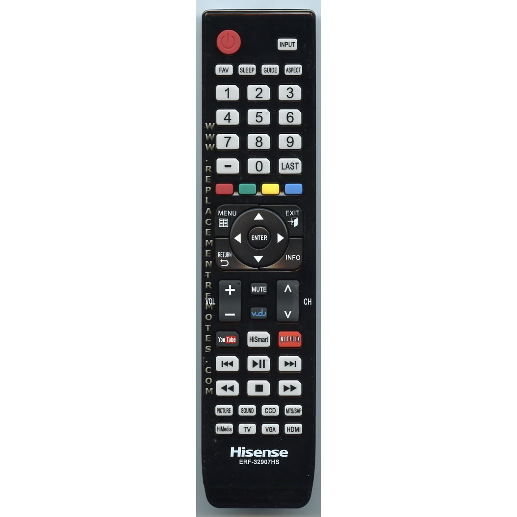Hisense ERF32907HS TV Remote Control