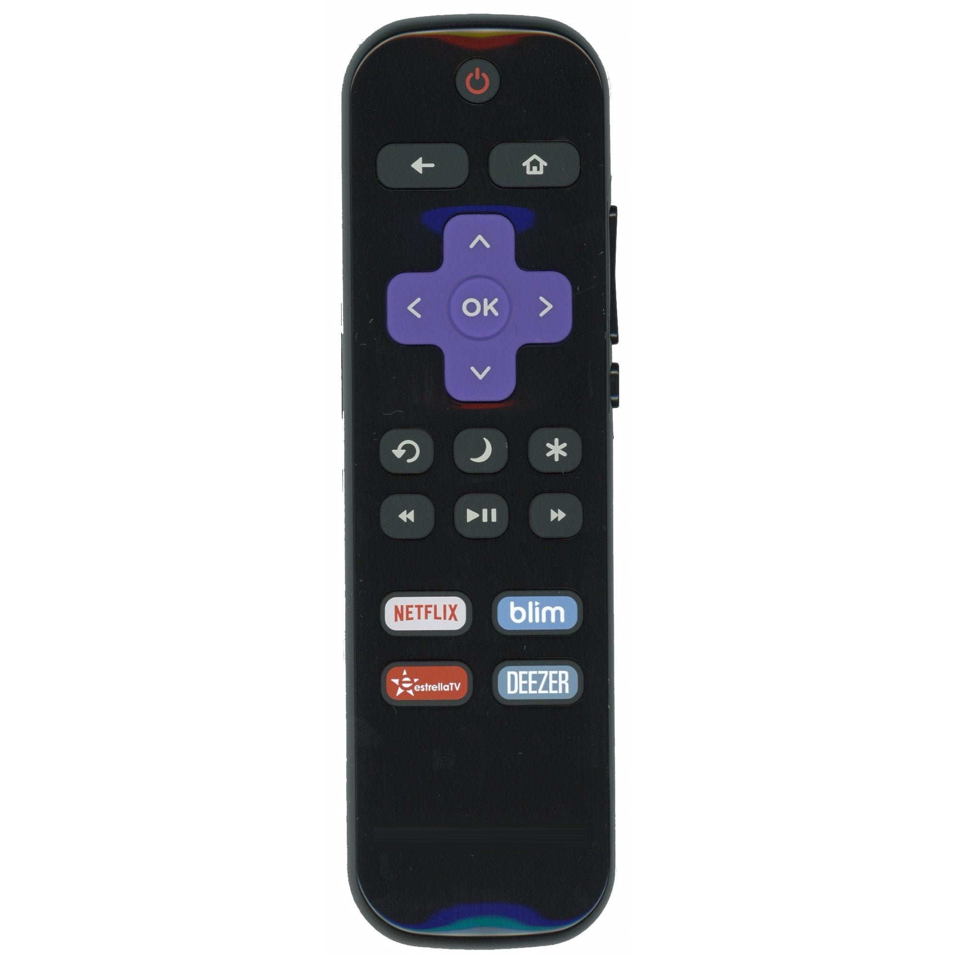 Hisense HU-RCRMX-19 Roku TV Remote Control | IR | Netflix | Mexico - HURCRMX19 - 221179