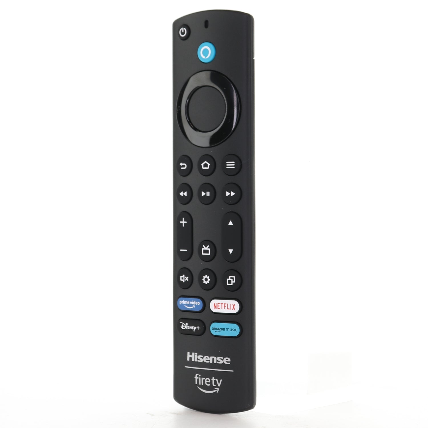 Hisense T412703 Fire TV Remote Control with Voice | 2025 | Prime Video | Netflix | Disney+ | Amazon Music - T412703
