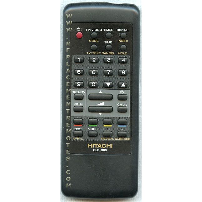 Hitachi CLE900 TV Remote Control