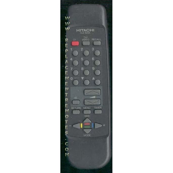 Hitachi CLE924A TV Remote Control