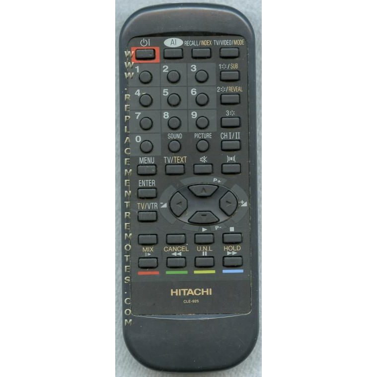 Hitachi CLE925 TV Remote Control