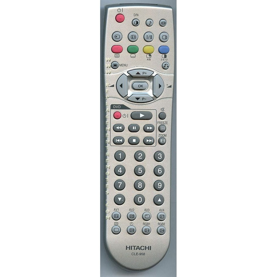 Hitachi CLE958 TV Remote Control