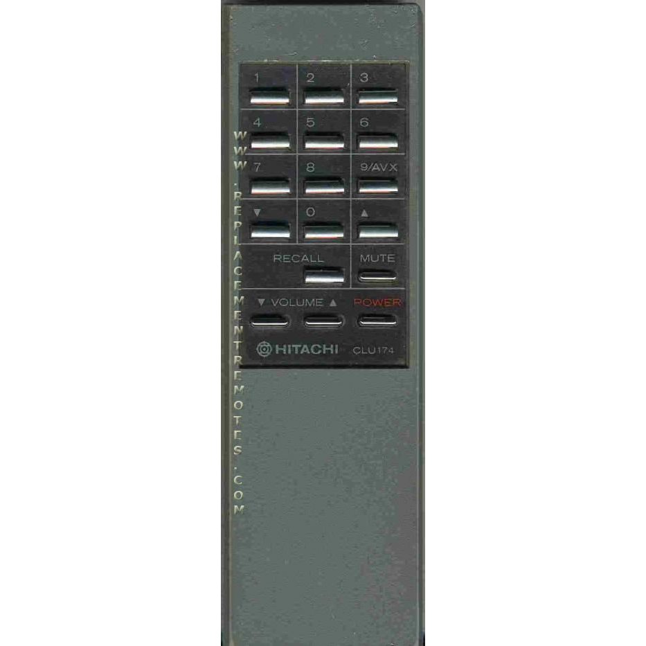 Hitachi CLU174A TV Remote Control