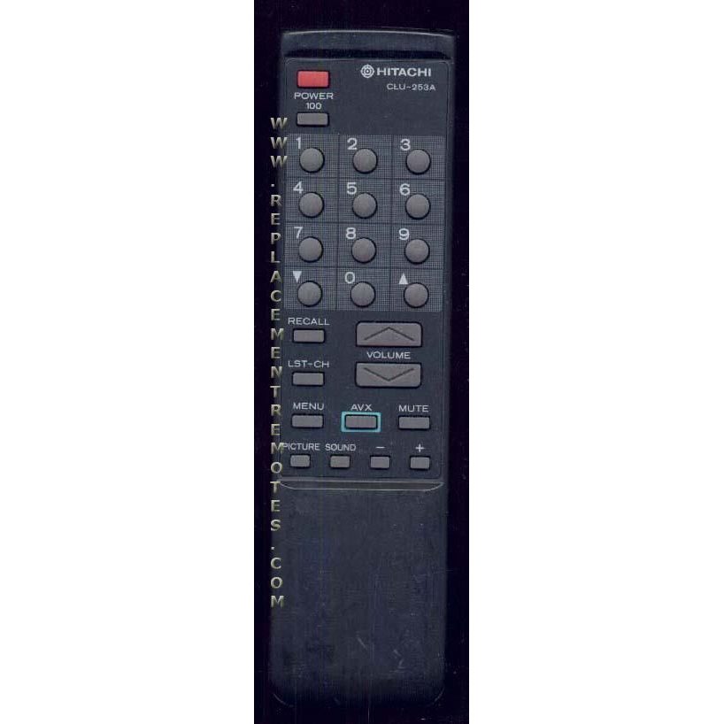 Control remoto para televisor Hitachi CLU253A