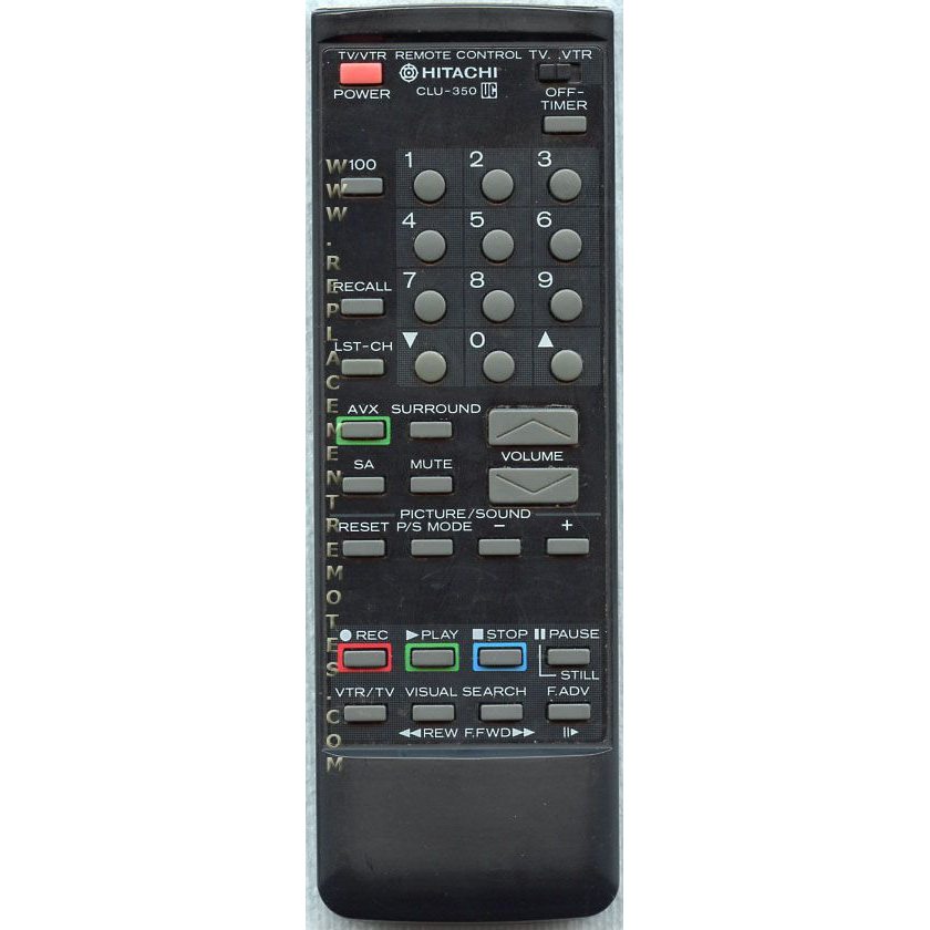 Télécommande TV Hitachi CLU350