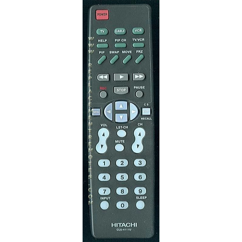 Hitachi CLU4111U TV Remote Control