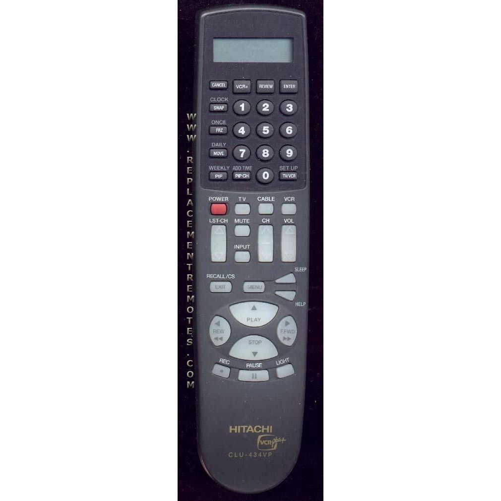 Hitachi CLU434VP TV Remote Control