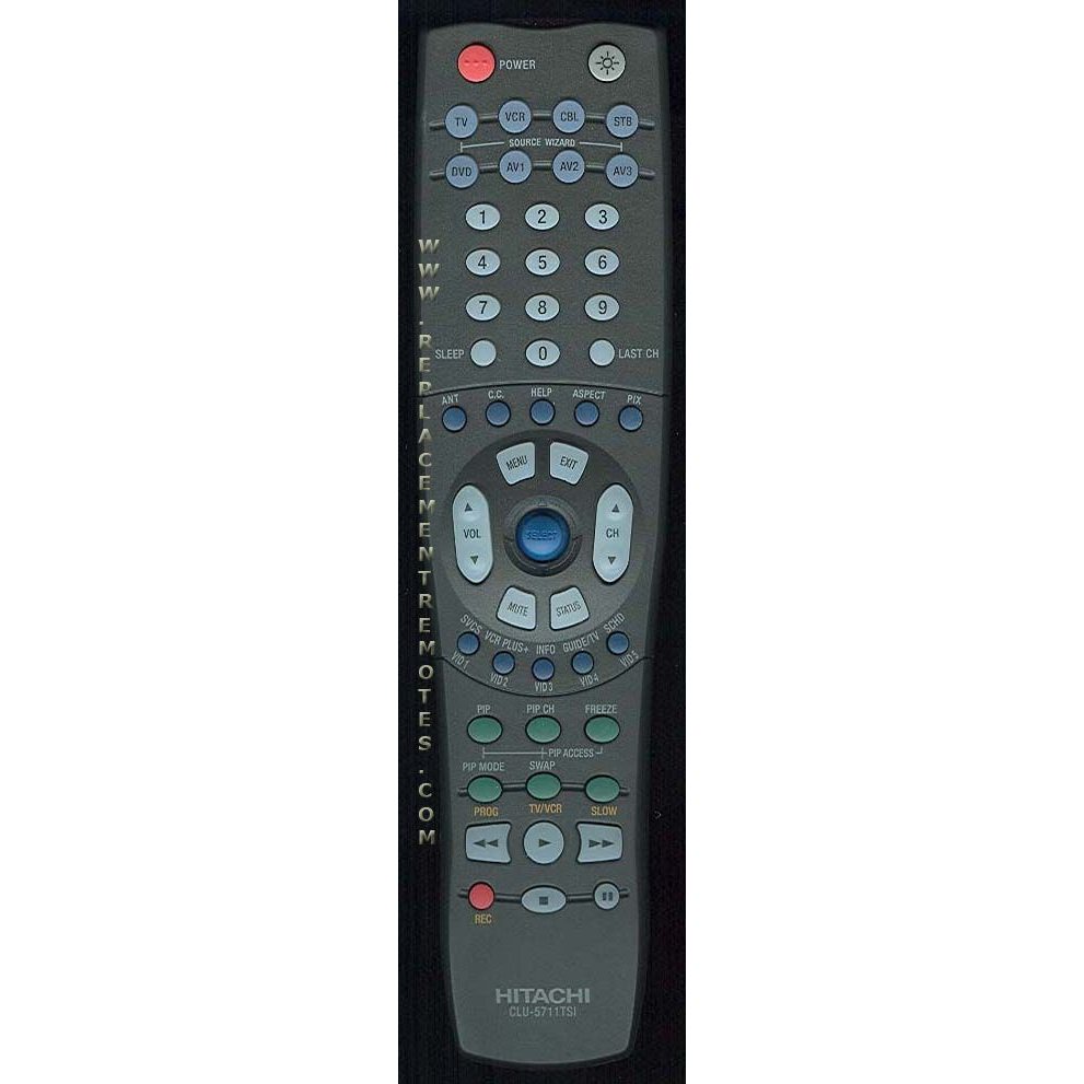 Hitachi CLU5711TSI TV Remote Control