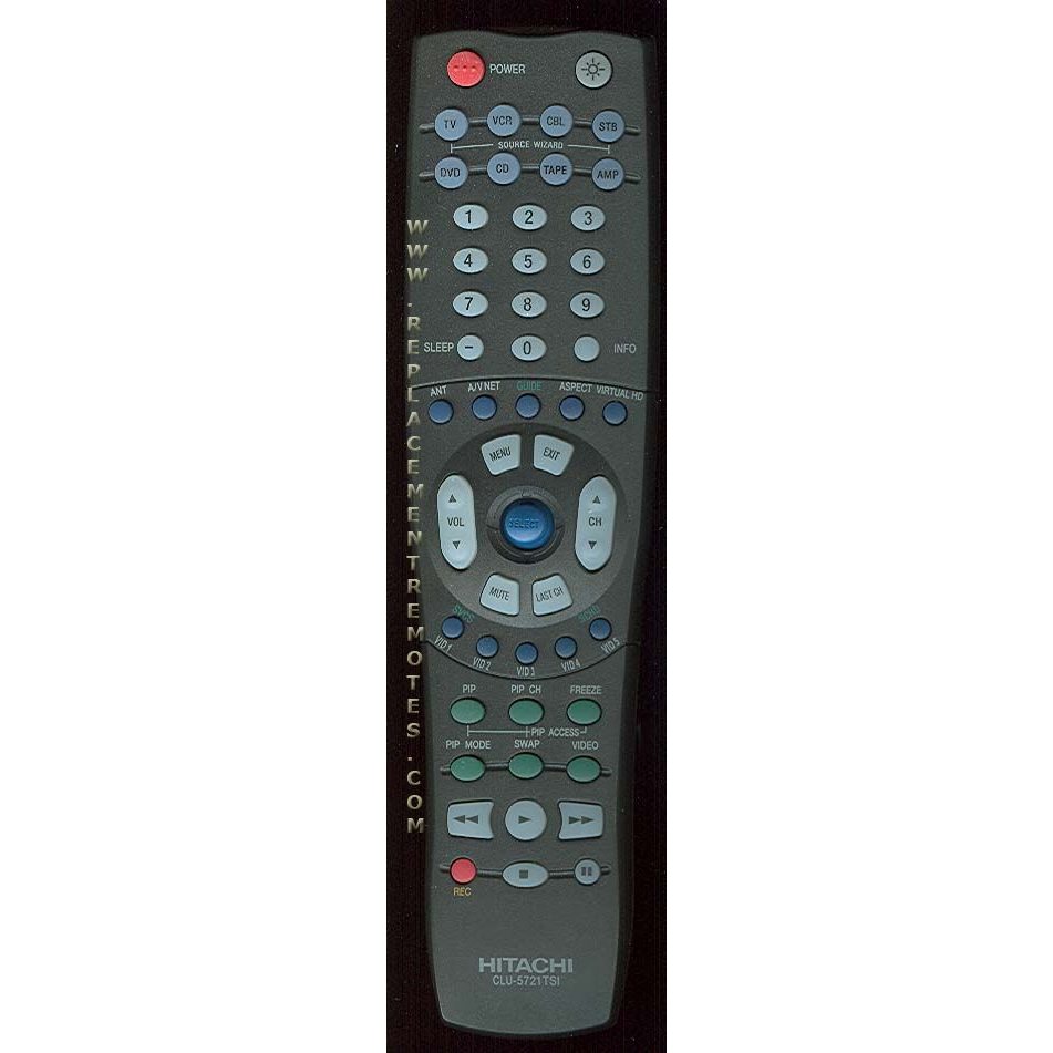 Hitachi CLU5721TSI TV Remote Control