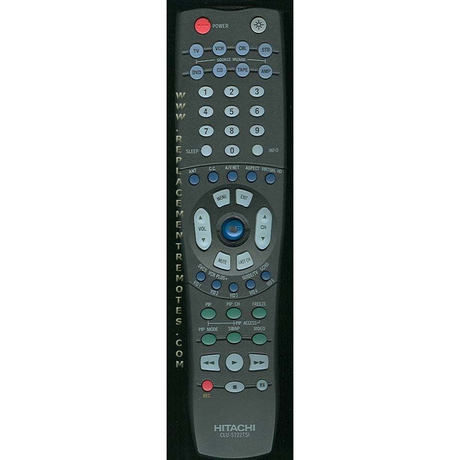 Hitachi CLU5722TSI TV Remote Control