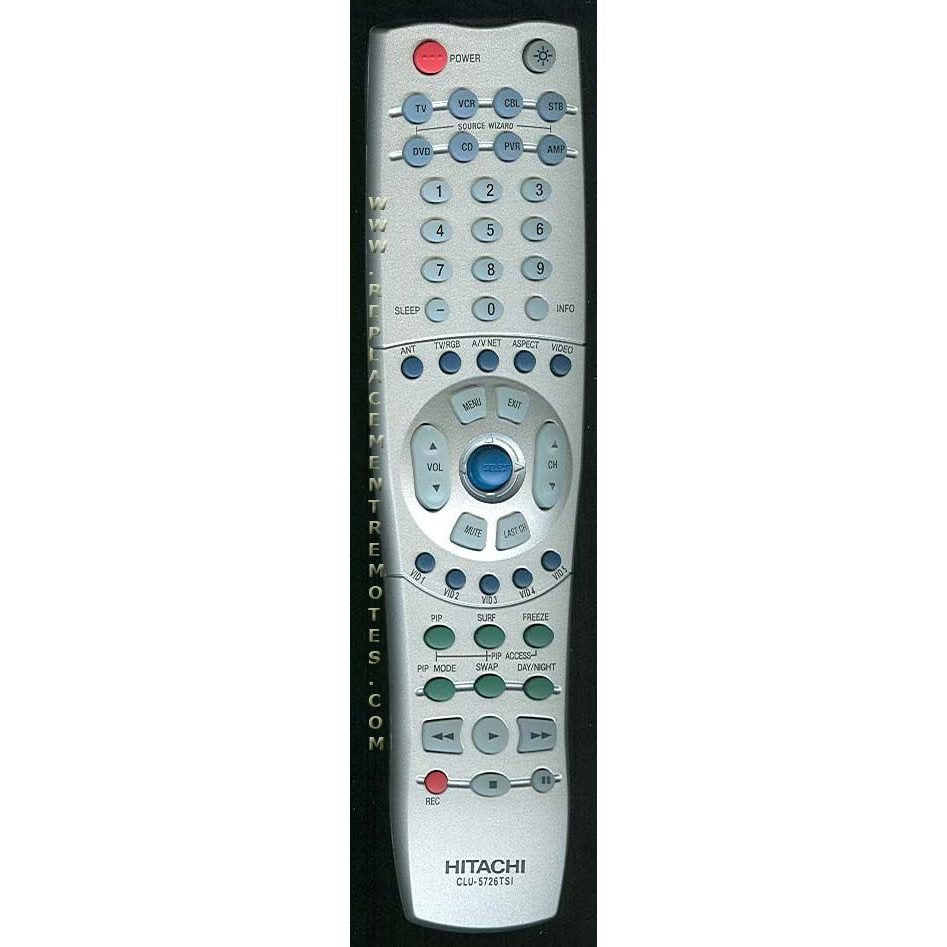 Hitachi CLU5726TSI TV Remote Control