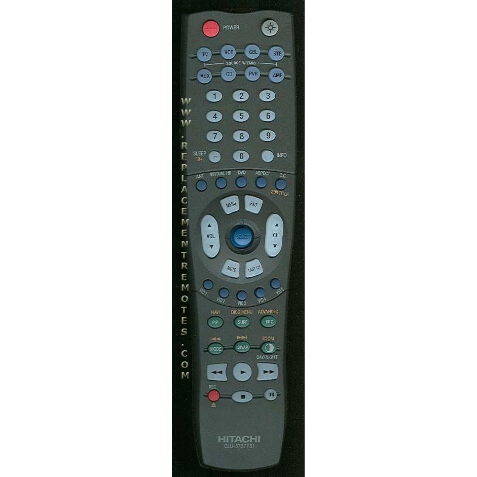 Hitachi CLU5727TSI TV Remote Control