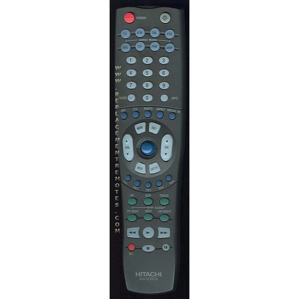 Hitachi CLU5728TSI TV Remote Control