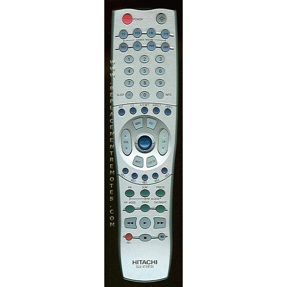 Hitachi CLU5729TSI TV Remote Control
