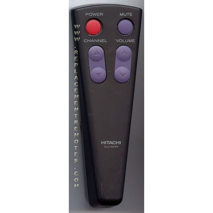 Hitachi CLU609A TV Remote Control