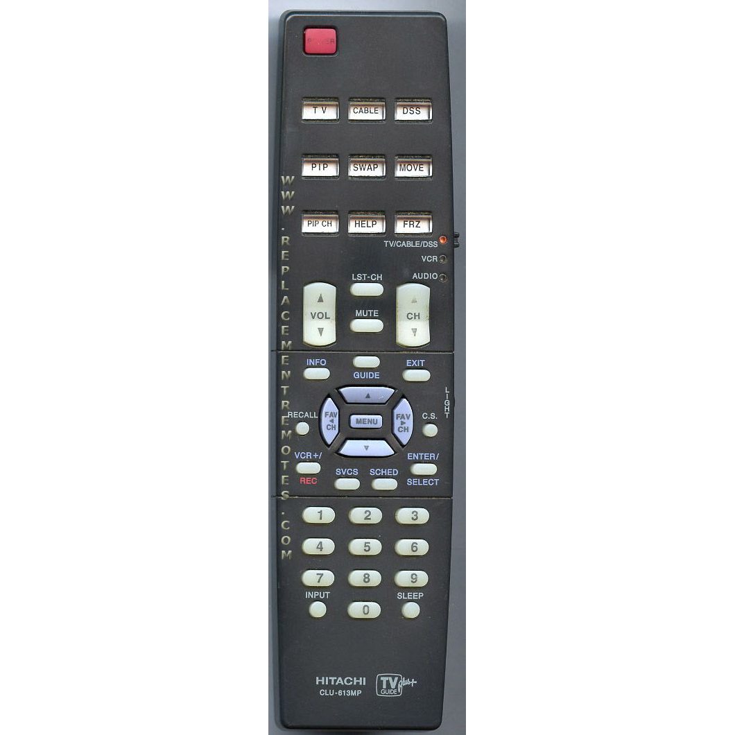 Hitachi CLU613MP TV Remote Control