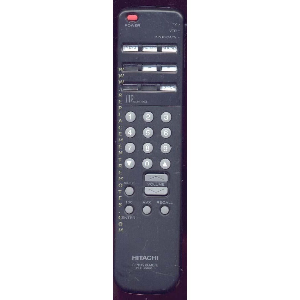 Control remoto para televisor Hitachi CLU660GJ