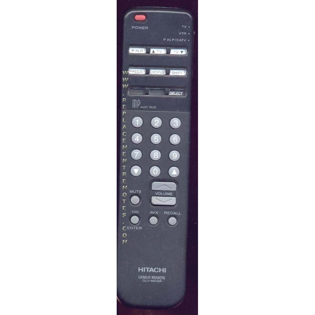 Télécommande pour téléviseur Hitachi CLU660GR