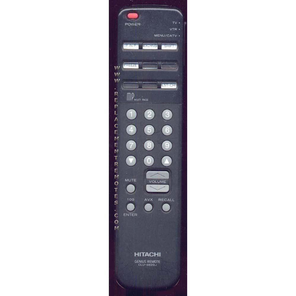 Hitachi CLU682GJ TV Remote Control